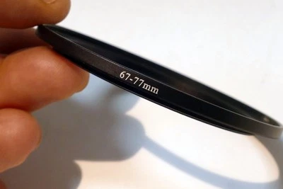 67mm to 77mm male to female threads step Up ring - Image 1 of 3