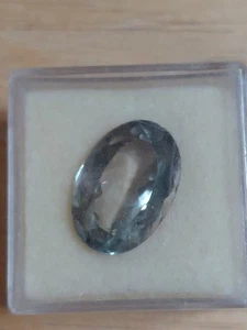 11.00Ct Beautiful Natural BiColor Topaz Oval Shape 16.5x11.5mm - Picture 1 of 2