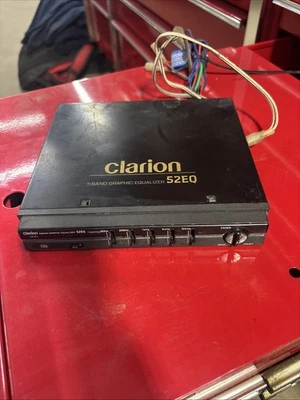 Ecualizador de 5 bandas Clarion 52EQ Old School vintage Foto 1 de 4