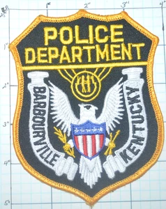 KENTUCKY, BARBOURVILLE POLICE DEPT PATCH - Picture 1 of 1