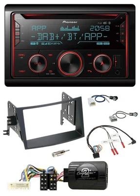 Pioneer 2DIN DAB Lenkrad Bluetooth USB CD Autoradio für Subaru Legacy Outback 09 - Bild 1 von 4