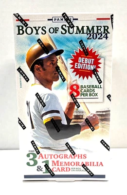 2024 Panini Boys of Summer Baseball Hobby Factory Sealed Box 3 Autos 1 GU - Image 1 of 4