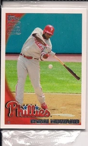 2010 Topps Baseball bonus pack from factory set Jeter Ichiro Pujols Ryan Howard - Picture 1 of 1