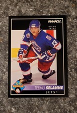TEEMU SELANNE/JETS 1992-93 Pinnacle RC/ROOKIE #406 - NM+