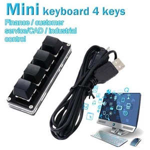 4-Tasten-Gaming-Tastatur-Programmierung Makro-Tastatur X4M9 - Photo 1/11