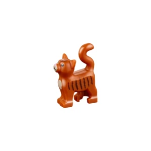 Lego Figur dunkelorange Katze - 13786pb02 - Bild 1 von 1