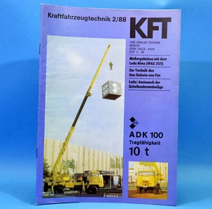 RDA KfT tecnología de vehículos de motor 2 1988 Oltcit Club ADK 100 Peugeot 405 Fiat Uno H - Imagen 1 de 1