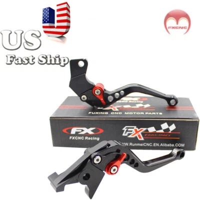 CNC Brake Clutch Lever For Yamaha YZF R1 2002-2003/YZF R6 1999 2000 2001-2004 US - Image 1 of 4