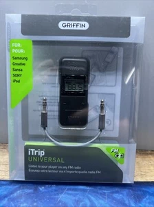 Griffin iTrip Universal Black FM TRANSMITTER 7265 New Sealed - Picture 1 of 3