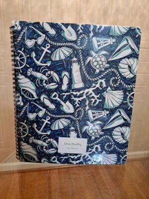 Vera Bradley, Grande, Cuaderno, Shore Enough CoolPackage, Espiral Foto 1 de 3