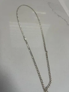 925 Karat Silber Halskette Made Italy mit einem Gewicht von 8 Gramm Neu Box - Bild 1 von 6