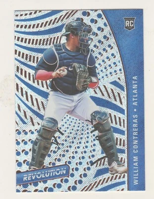 2021 Panini Chronicles REVOLUTION #59 WILLIAM CONTRERAS RC Rookie Brewers - Image 1 of 2