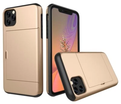 Para iPhone SE Generación 2/3 - Estuche Billetera con Ranura para Tarjeta a Prueba de Golpes Foto 1 de 4