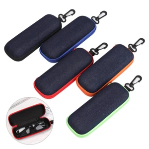 Portable Hard Glasses Box Eyeglass Case Sunglasses Eyewear Protector Box Cases - Picture 1 of 12