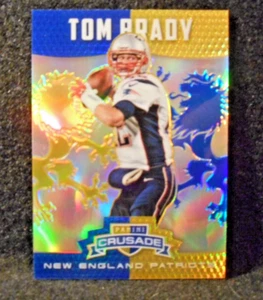 2014 Tom Brady Rookies & Stars Crusade Prizm card #5....New England Patriots - Picture 1 of 2