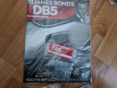 EAGLEMOSS 1/8 BUILD YOUR OWN JAMES BOND 007 ASTON MARTIN DB5 ISSUE 50 INC PARTS - Image 1 of 2