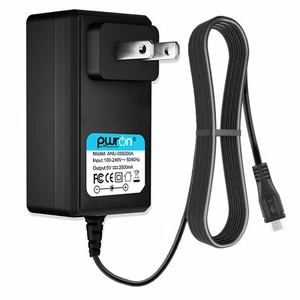 PwrON 5V 2A 10W DC Micro USB AC Adapter for JBL FLIP 2 3 4 Speaker Power PSU - Picture 1 of 6