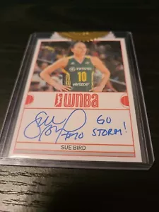 2017 WNBA Sue Bird Autographed Signed Limited Edition Sealed Card - Picture 1 of 2