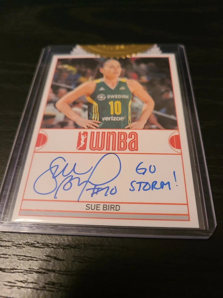 2017 WNBA Sue Bird Autographed  Signed Limited Edition Sealed Card - Image 1 of 2