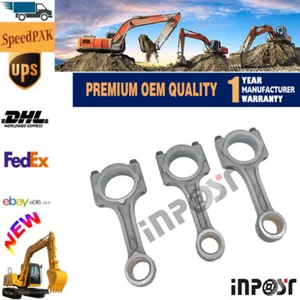 3pcs Fits For Kubota D722 Brand-new Higher Quality Connecting Rod 1G687-22010 - Picture 1 of 4