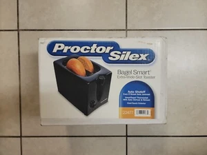 PROCTOR SILEX VINTAGE MODEL 22477 EXTRA WIDE SLOT TOASTER MISB VERY RARE! BAGEL - Picture 1 of 2