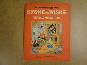 STRIP 1° DRUK 1953 / SUSKE EN WISKE N° 18 - DE DOLLE MUSKETIERS - Imagen 1 de 6