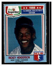 1988 Chef Boyardee  #20 Rickey Henderson