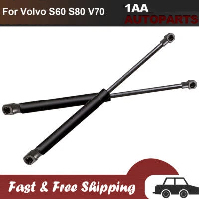 2x Front Hood Lift Supports Struts Shock Spring For 2001-2014 Volvo S60 V70 S80 Foto 1 de 4