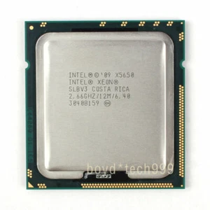Intel Xeon X5650 CPU Six-Core 2.66 GHz 12MB LGA 1366 SLBV3 Processors - Picture 1 of 1