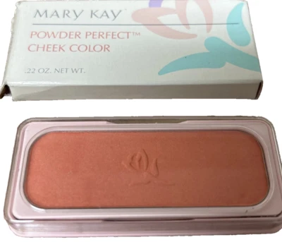 NEW Mary Kay " CORAL " Powder Perfect Cheek Color  .22 OZ. #5294 RARE NO BOX - Image 1 of 2