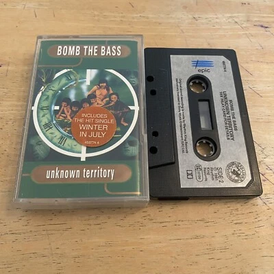 BOMB THE BASS Unknown Territory Cassette Tape Album 1991 Original UK - Image 1 of 3