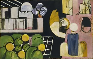 Henri Matisse The Moroccans 1915 - 1916 Cubism Style 17" x 22"Archival Art Print - Picture 1 of 1