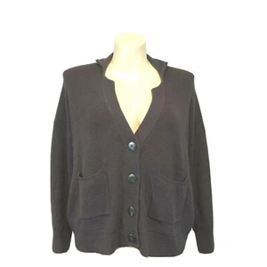 BCBGeneration Strickjacke Oversize XS S Lakritz grau Strick Kombi Oma Pullover - Bild 1 von 7