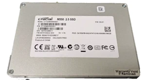 1TB 2.5" Crucial M550 CT1024M550SSD1 SATA 6Gb/s SSD Solid State Drive - Picture 1 of 2