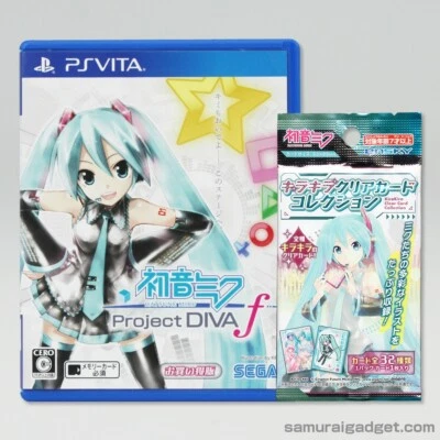 Hatsune Miku: Project Diva f PS VITA & Kira Kira Clear Card Collection [JPN] - Image 1 of 4