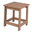  Adirondack Square Outdoor Side Table, Pool Composite Patio A:square Table Teak