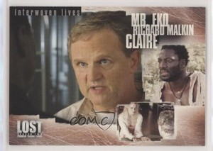 2006 Inkworks LOST Season 2 Richard Malkin Mr Eko Claire #87 g7i