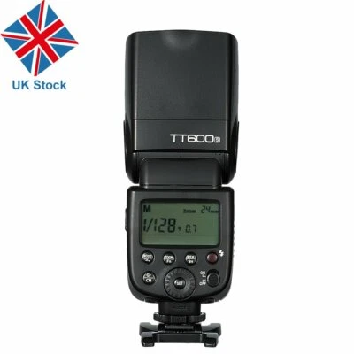 UK Godox 2.4G HSS GN60 TT600S Camera Flash Speedlite for Sony  A7II A7 A7r A6000 - Image 1 of 4