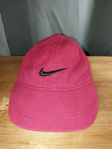 Cappello rosso classico anni 90 Nike nero taglia swoosh neonato bambino regolabile basta farlo - Foto 1 di 8
