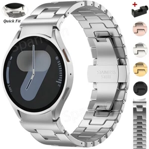 Metal Strap Watch Band Bracelet For Samsung Galaxy Watch 4 5 6 7 40/44/46/47mm - Picture 1 of 34