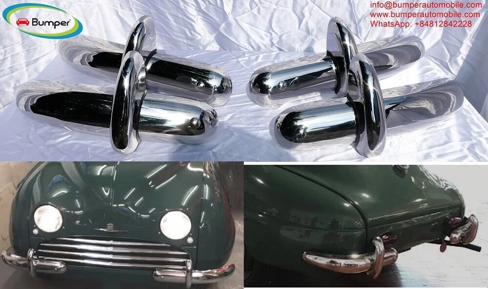 Para-choques Saab 92 e Saab 92b (1949–1956) - Imagem 1 de 4