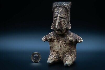 Jalisco Pre Columbian Pottery Female Figurine Mesoamerica Pre-contact  • 541.98£