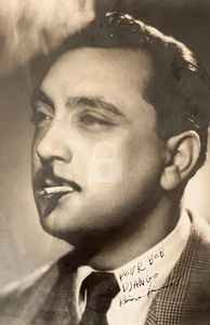 Django Reinhardt 2 Signed Autograph RPPC Photo Postcard COPY - Picture 1 of 2