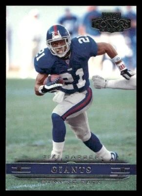 2002 Playoff Honors #60 Tiki Barber New York Giants - Image 1 of 2