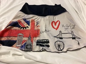 Falda corta de tenis deportiva para mujer Lacoa GRANDE. TEMA LONDRES RARA - Imagen 1 de 5