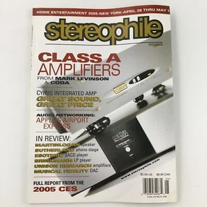 Stereophile Magazine May 2005 Mark Levinson Class A Amplifiers, Newsstand - Picture 1 of 1