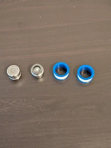 2 FAUCET CAPS WITH AERATORS - Picture 1 of 1