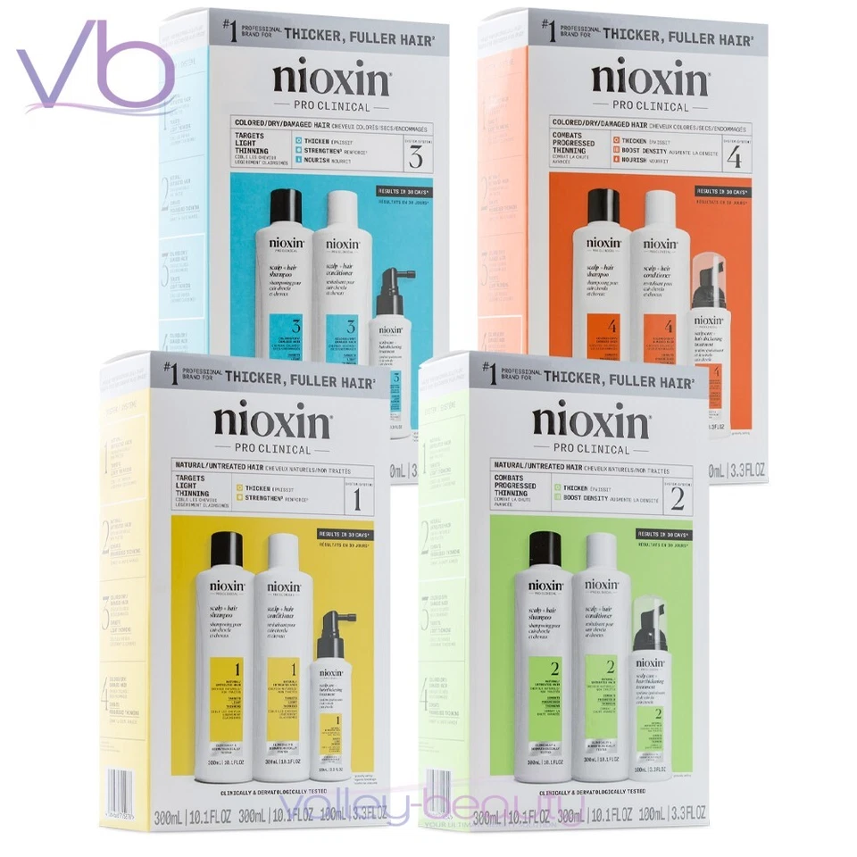 NIOXIN Original System Kit (1, 2, 3, 4) AUTHENTIC | Choose Your Regimen, NEW - Image 1 of 1