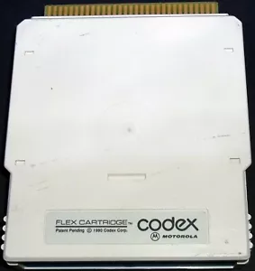 VINTAGE MOTOROLA CODEX M10493 REV 2.7 FLEX CARTRIDGE MODEM CARD - Picture 1 of 2