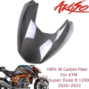 2020-2022 Carbon Fiber For KTM Super Duke 1290 R Front Fender MudGuard Extension - Picture 1 of 12